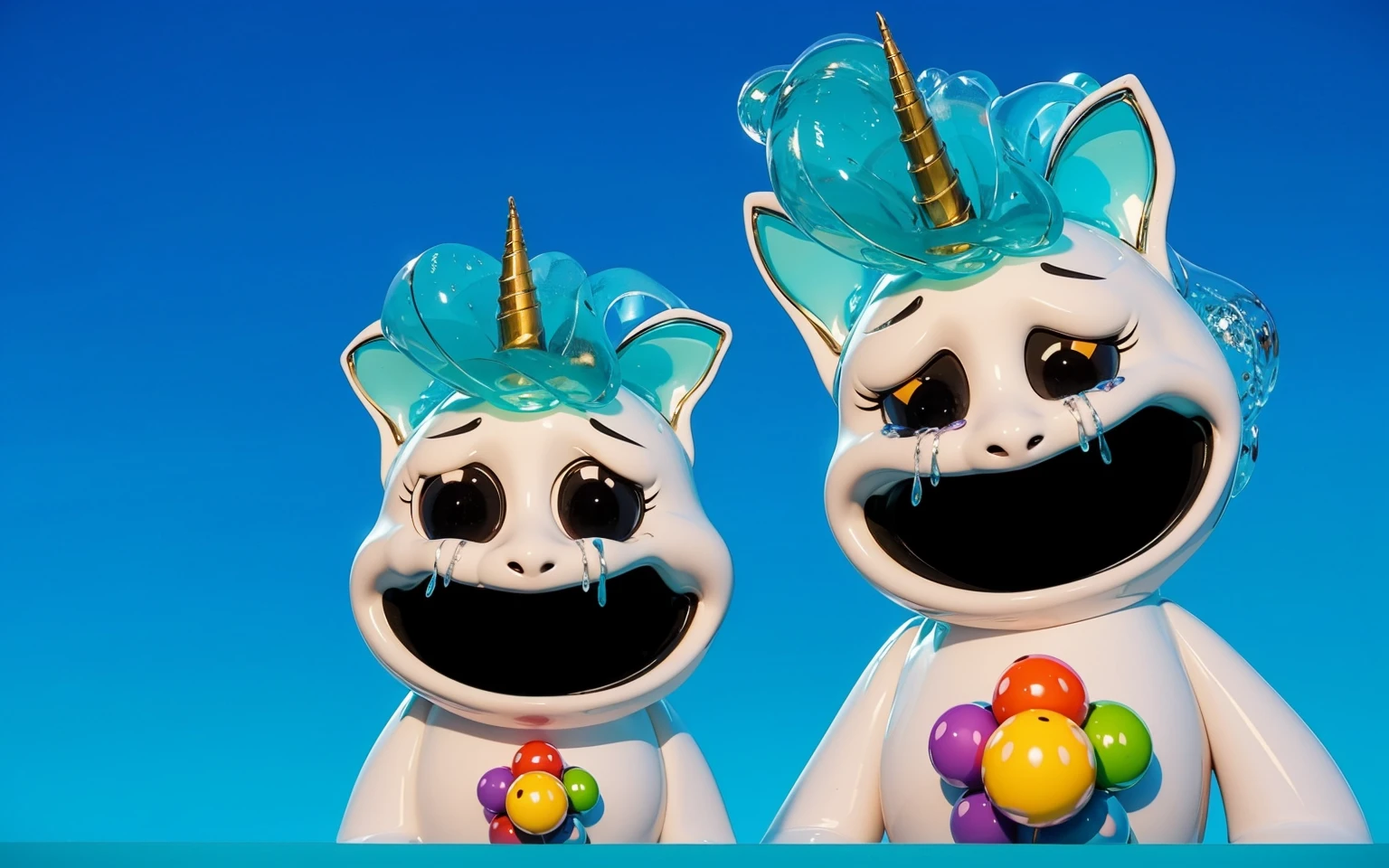 clouds, A 3D, glossy scene featuring two adorable latex-like purple cats with a shiny, plastic finish. The cats have large, expressive eyes and are positioned playfully on fluffy clouds in the night sky. The lighting is realistic, highlighting the glossy, reflective surfaces of the cats clouds and creating a vibrant, magical atmosphere. The overall clouds effect is smooth and polished, with the latex clouds and plastic textures enhancing the whimsical and lifelike appearance of the characters. cloudscartoon keyframe rendering, cute 3D rendering,,Create ultra sharp цветной рендеринг zbrush. perfect cgi, cgi art created only with gradients, smooth silhouette, Create ultra sharp skin, high intensity refraction, (plastic material), most beautiful vfx, blue background, plastic refractions, glossy texture, smooth 3d model, multiple light sources, rim light, sharp post effects render, (glossy plastic texture with multiple big light probe refractions), perfect cgi, cgi art created only with gradients, smooth silhouette, high intensity refraction, (plastic material), most beautiful vfx, blue background