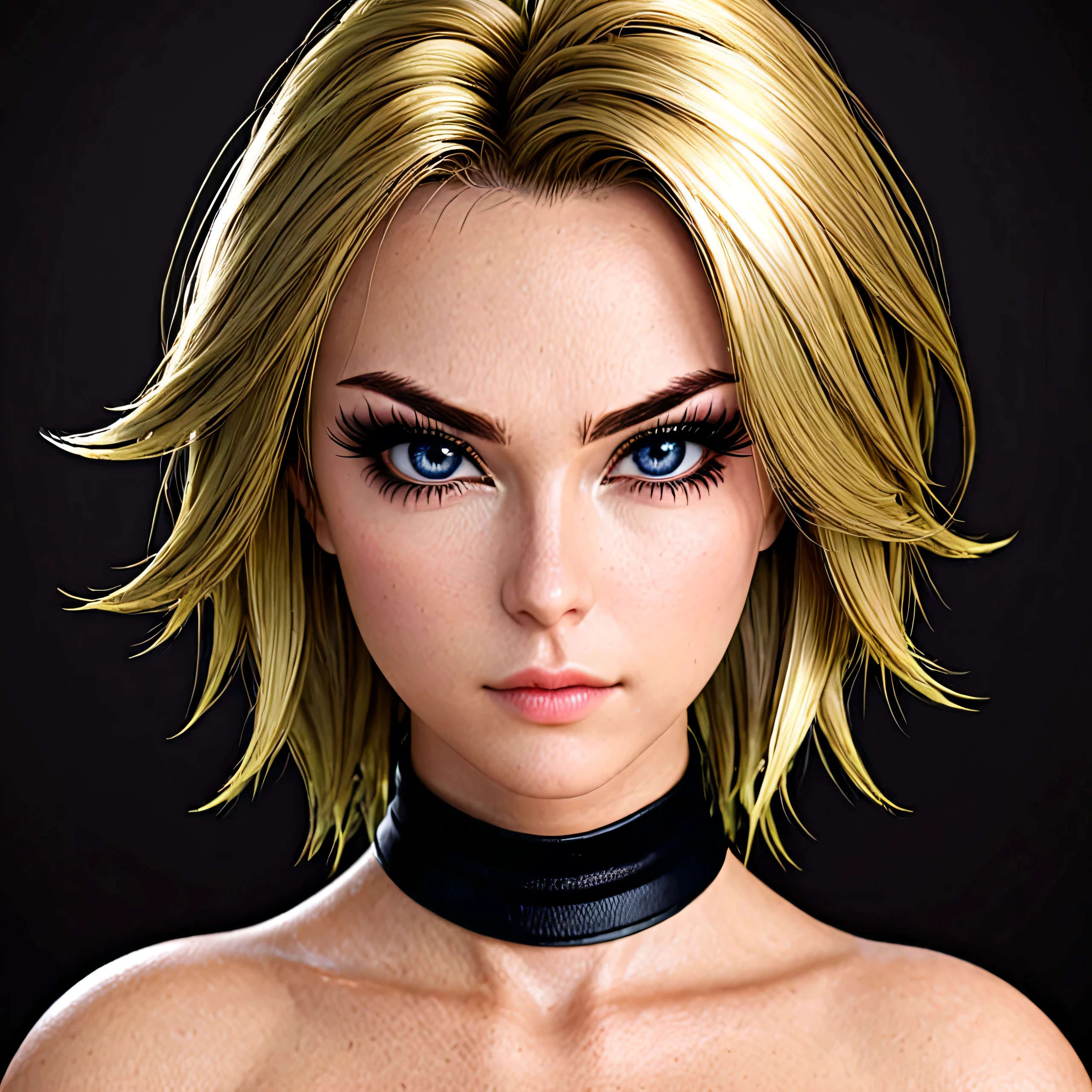 /imagine-25d prompt:RAW photo, ultra-detailed CG, ((ultrarealistic Skin texture, tone detail)), Android 18 as a real person style, Ultra-realistic Anime Style, uhd, hdr, professional color grading, long exposure, black background, 32k(extremely detailed CG unity 8k wallpaper),(masterpiece), (best quality), (ultra-detailed), (best illustration),(best shadow), (sharp eyeliner, eyeshadow, detailed eyes:1.1),, ,BREAK, (NTW20christmas:1.2),, 