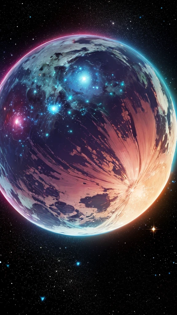 A beautiful and detailed universe. Nebula texture and full of planet-forming dust