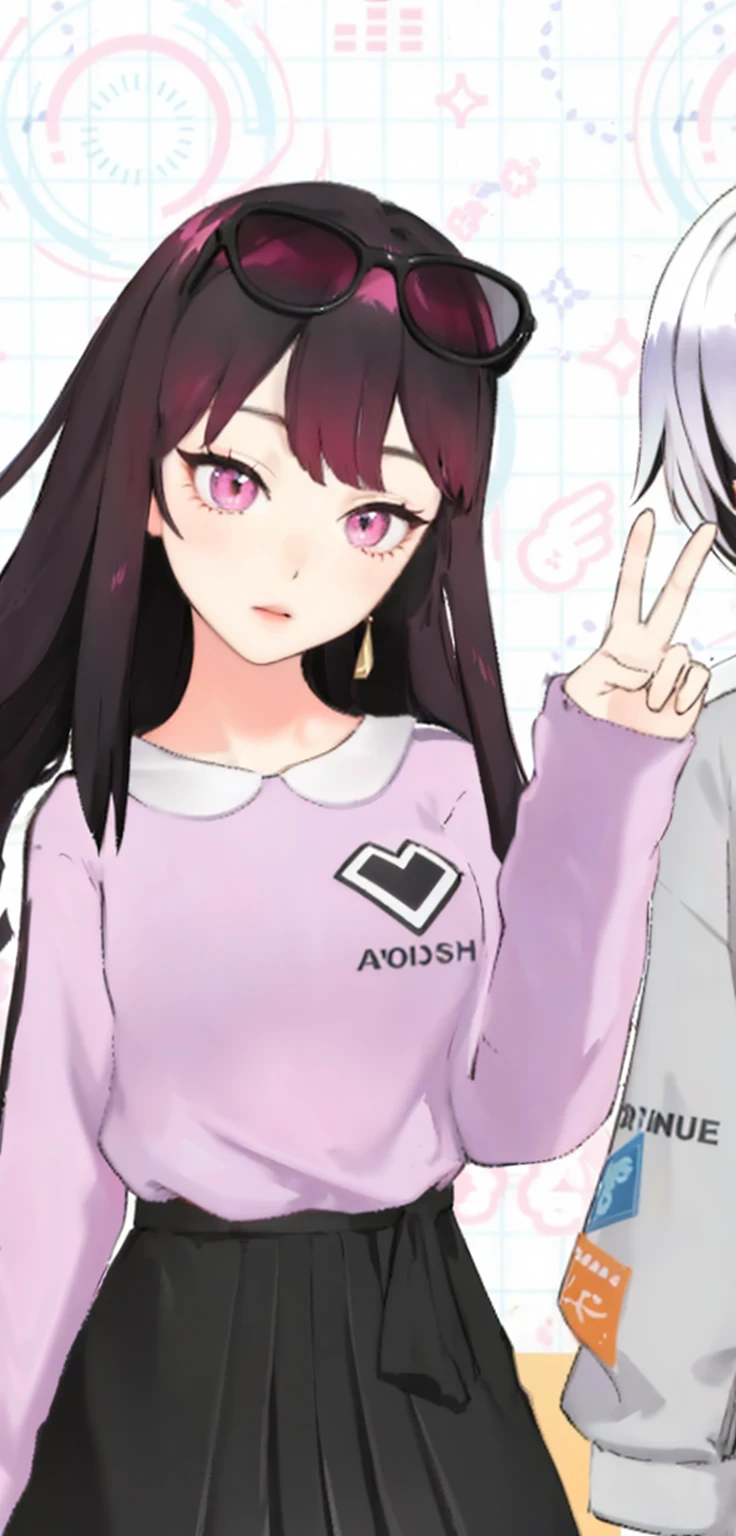 Absurdres, Masterpiece, Best quality, light colors, korean girl from K-pop with Beautiful face , beautiful hair , a character from webtoon, anime eyes, semi casual clothes, masterpiece background, detailed background