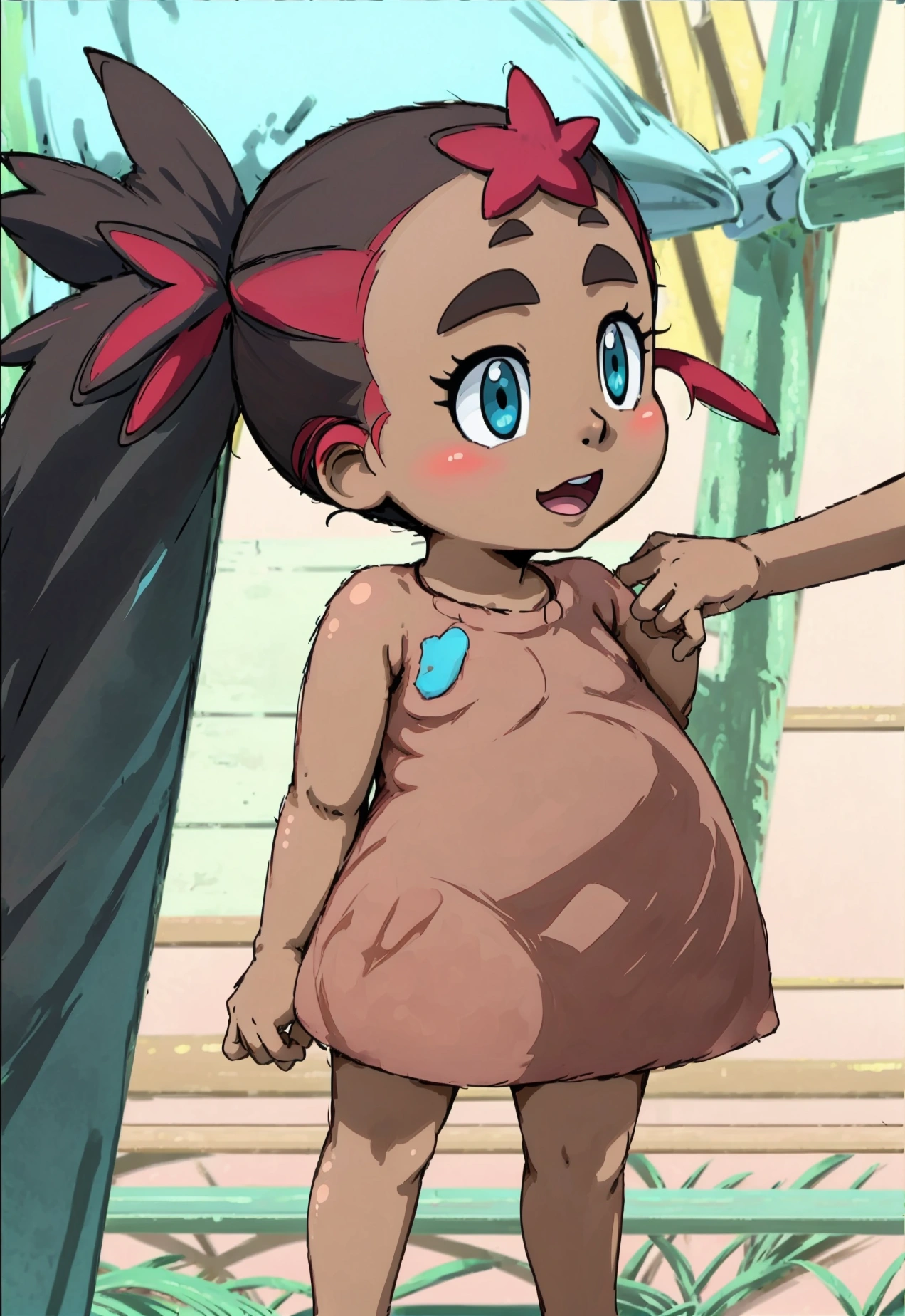 Completely nude,1girl solo,(Loli kid),