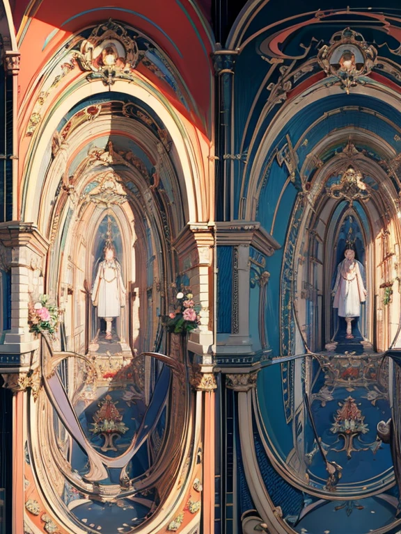 (stained glass Background, Masterpiece, White and vivid colors, (Exposed:1.2), (nipple:-0.9)), (9 sexy junior idols in row), ((face variations, Hair variations)), { Navel | Ass }, portrayed in the best quality and high resolution. The image should be ultra-detailed, realistic, and photorealistic with a touch of rawness. Strange wear. concept art. The color tone should be vibrant and vivid, enhancing the overall visual impact. (Whole Body proportions and all limbs are anatomically accurate), (Vivid Colorful light shines through the delicate stained glass).