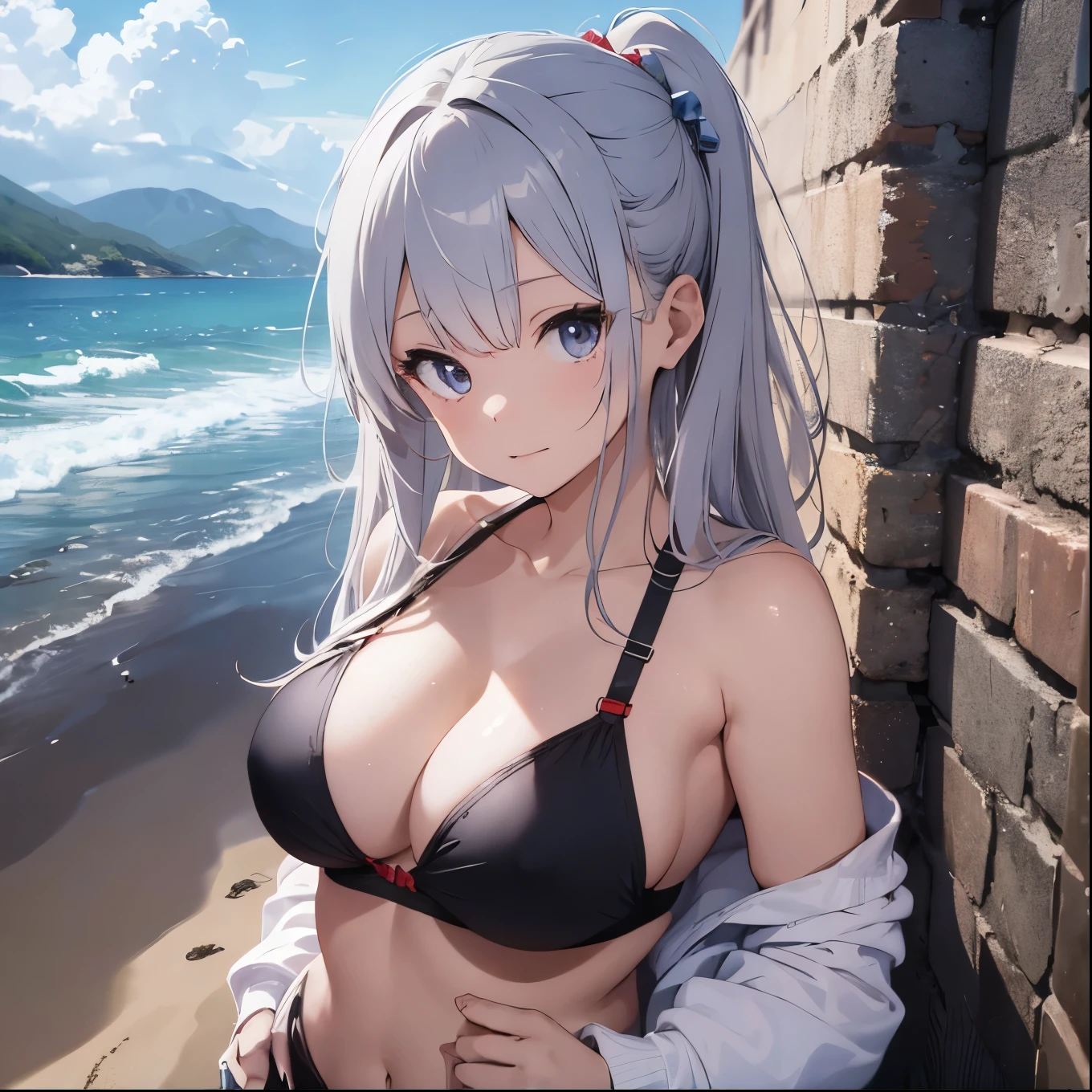 Silver-haired girl drawn in high resolution Japanese anime style、whole body、Women in red bikinis taking photos on a deserted beach, Bikini Model, , A young and cute gravure idol, Posing together in a bra, Russian and Japanese mix, sakimichan, Asian woman, Wear a swimsuit, that&#39;that&#39;that&#39;that&#39;that&#39;that&#39;that&#39;that&#39;that&#39;that&#39;that&#39;that&#39;that&#39;that&#39;that&#39;that&#39;that&#39;that&#39;It&#39;s hot with the shining sun, Japanese Model, Cute Core, sakimichan hdri, Young Gravure Idol, Chubby