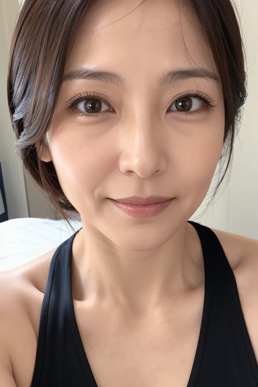 beautiful　３８age　woman　High resolution　beautiful　sexy　４０age　adult　natural　front　Face close-up　Japanese　Wife　Facial wrinkles