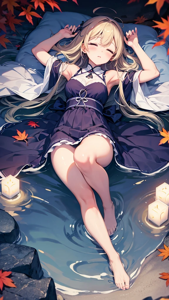 Swaying to the sounds of the night、Fall into a deep sleep