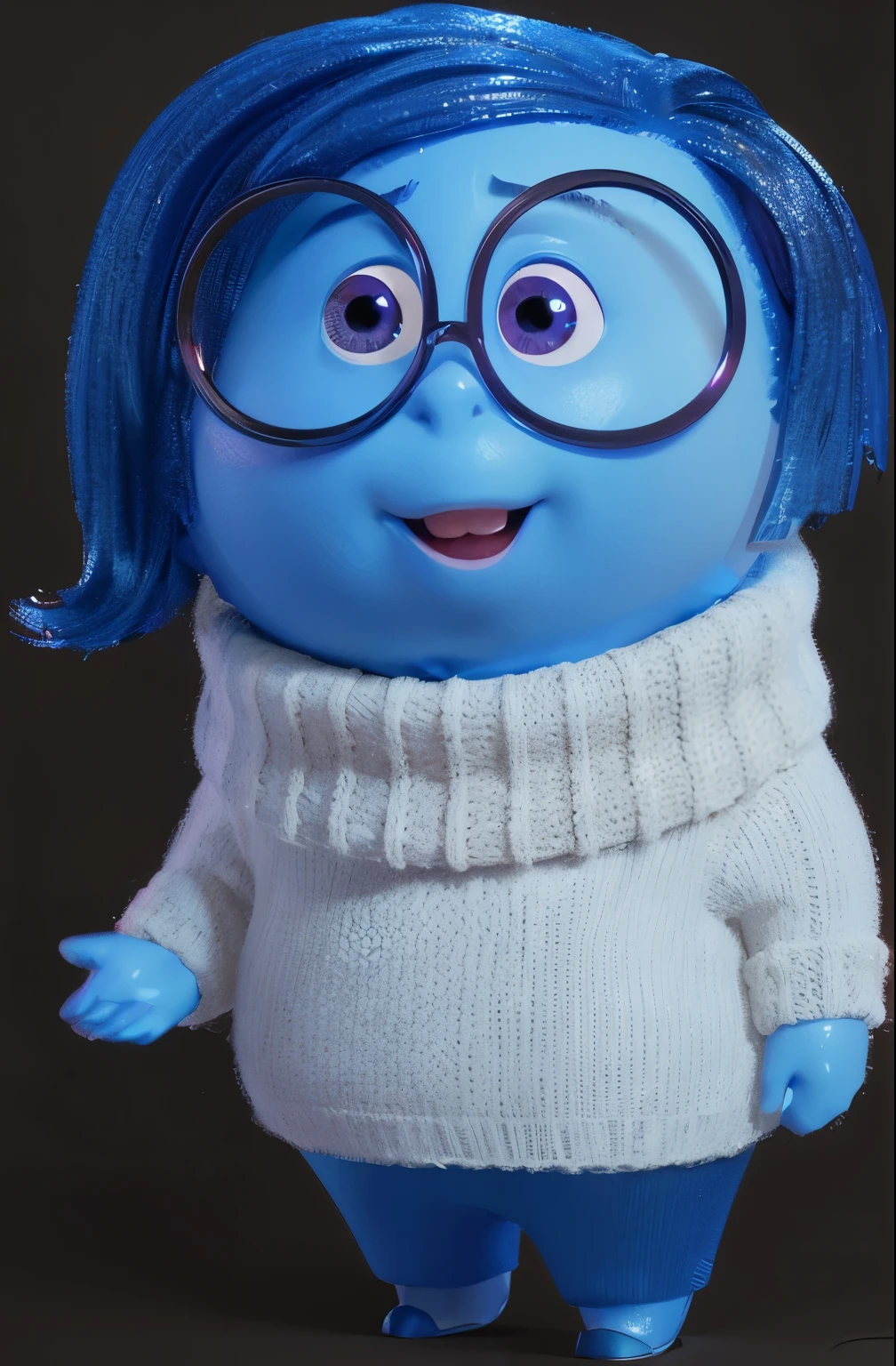 3d style, simplified design, 3d render, glossy texture, smooth 3d model, multiple light sources, rim light, sharp post effects render, (glossy plastic texture with multiple big light probe refractions), perfect cgi, smooth silhouette, high intensity refraction, (super glossy material), most beautiful vfx , blue background, plastic refractions, realistic, 4k, high resolution, rim light, photo shoot, commercial photo, profile shot, 4k, rim light, high resolution, 4k, glossy texture, smooth 3d model, multiple light sources, rim light, sharp post effects render, (glossy metallic texture with multiple big light probe refractions), perfect cgi, cgi art created only with gradients, smooth silhouette, high intensity refraction, (super glossy chrome material), most beautiful vfx, blue background, chrome metal refractions, multiple light sources, rim light, sharp post effects render, perfect cgi, digital art, detailed digital art, reflective, best quality, 4k, masterpiece:1.2, ultra-detailed, realistic, vivid colors, dark and moody lighting, The image of the highest quality, ensuring every detail is showcased perfectly. It in 4k resolution, allowing viewers to immerse themselves in the richness of the colors and intricate details. The realistic rendering. under the spotlight, reflecting, high-resolution image, realistic rendering, dark background, and rim light photorealistic The image features three characters standing in front of three houses. The characters are a red-haired mermaid, a purple cat, and an orange dog. They are each holding a yellow maraca