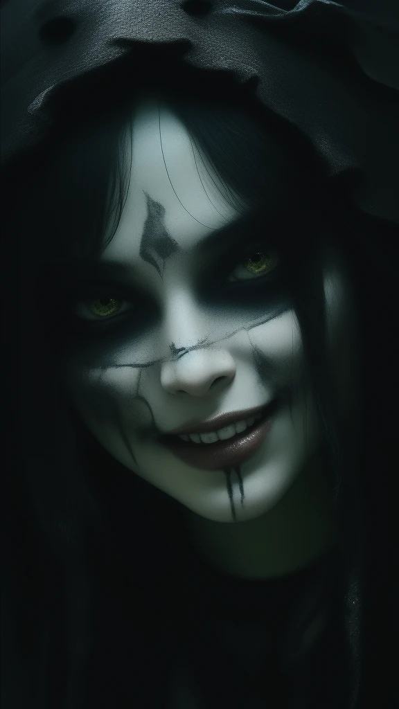Uma bruxa na floresta, she is sexy but scary.