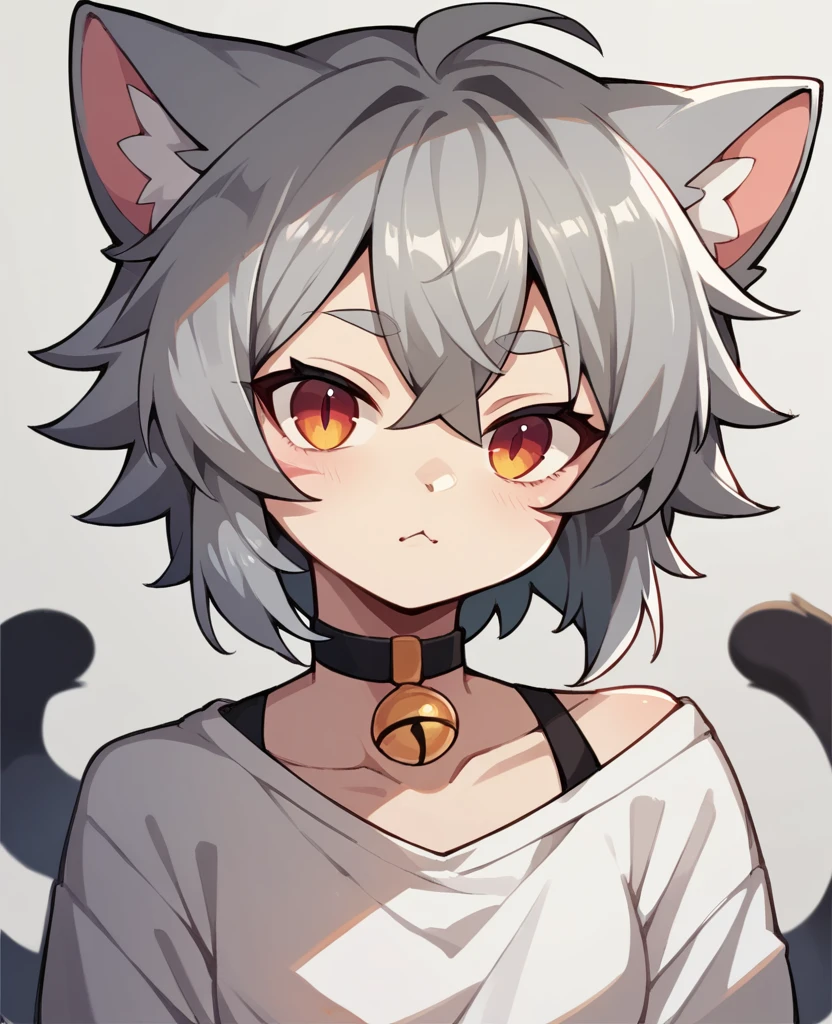 View Viewer, Gray Hair, Cat ear, Cat&#39;s Tail, White shirt, Open clothes, Russian cities, ba-shiroko,steampunk,NSFW,2girl,high school girl,blush,Sticking out tongue,Saliva,White Breath,Stand with your legs up,full Art,Dairy-free,open pussy,pussy juice,cute,SEX,penis,penis in pussy,cam in pussy,Semen all over the body,futanari,Silver Hair,Red Eye