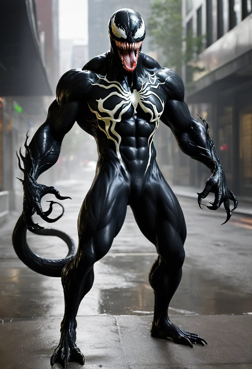 Venom Real High resolution, fully generated from head to body, limbs
