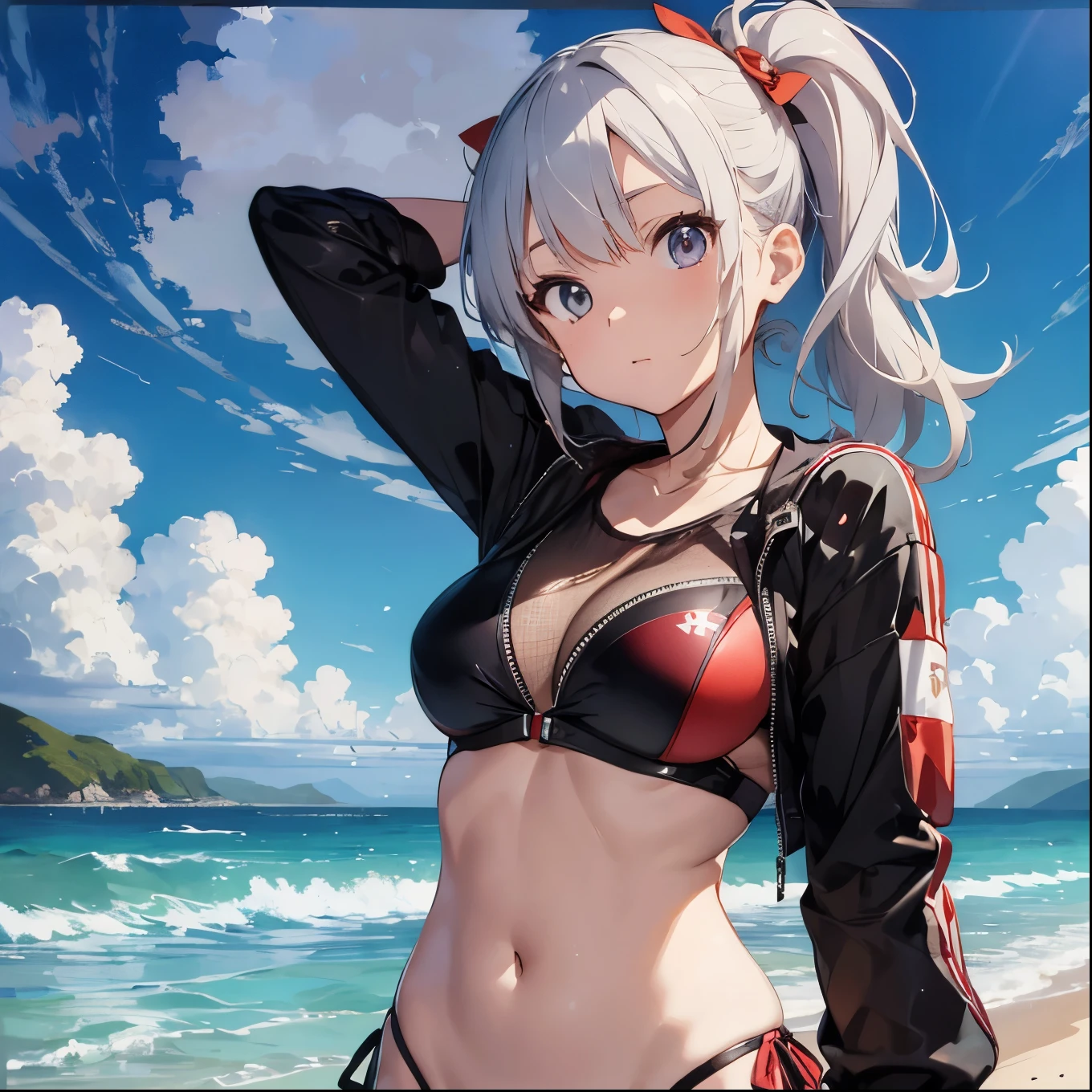 Silver-haired girl drawn in high resolution Japanese anime style、whole body、Women in red bikinis taking photos on a deserted beach, Bikini Model, , A young and cute gravure idol, Posing together in a bra, Russian and Japanese mix, sakimichan, Asian woman, Wear a swimsuit, that&#39;that&#39;that&#39;that&#39;that&#39;that&#39;that&#39;that&#39;that&#39;that&#39;that&#39;that&#39;that&#39;that&#39;that&#39;that&#39;that&#39;that&#39;It&#39;s hot with the shining sun, Japanese Model, Cute Core, sakimichan hdri, Young Gravure Idol, Chubby