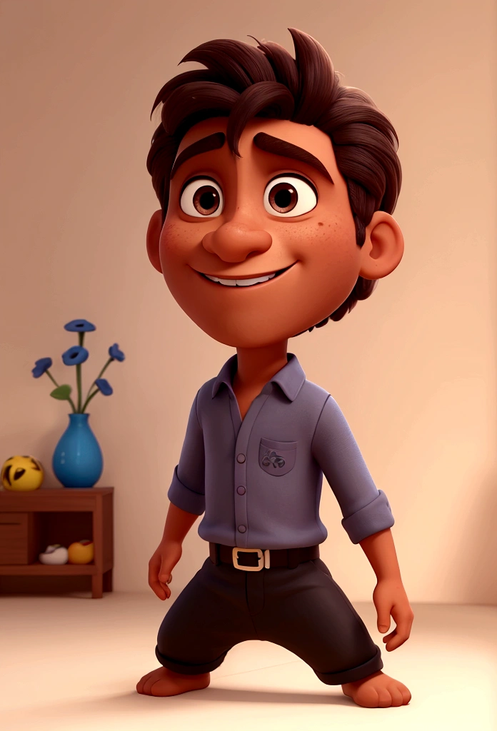 indian boy from brazil disney pixar cartoon 3d
