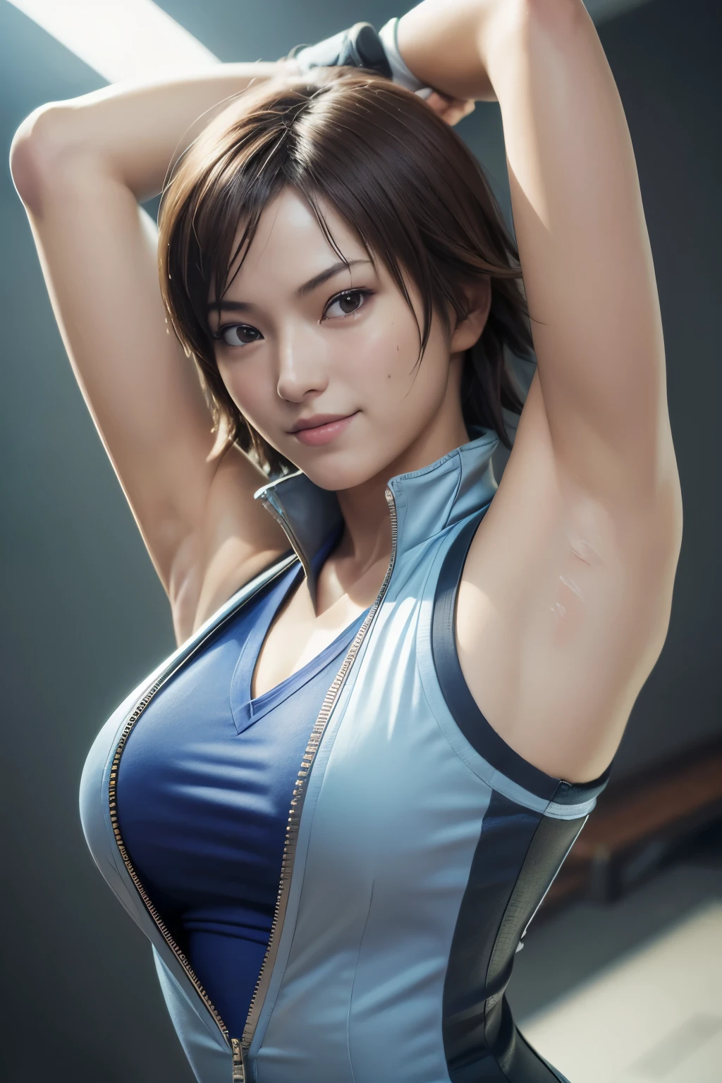 lindo, (obra-prima: 1.2), (melhor qualidade: 1.2), NSFW, perfect lighting,
Kazama Asuka, seios grandes, anatomia perfeita, 8k, perfect hands,((obra-prima)), (melhor qualidade) textura, 8k