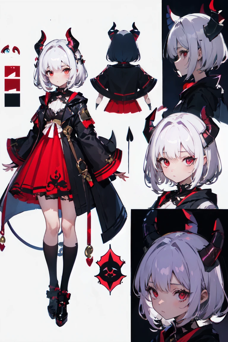 alone, alone focus, One girl, Remilia Scarlet,
ufotable screen capture, fgo sprite:1.5, whole body, Are standing, Black background, Simple Background, Looking into the distance,