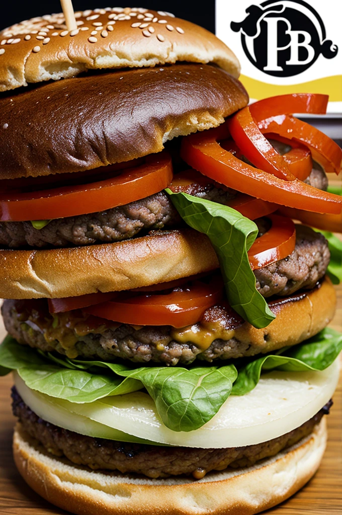 Monkey logo Burger