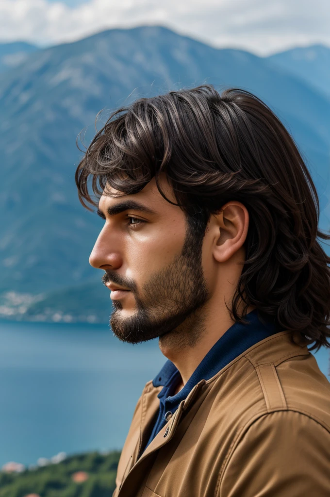 Profile photo of a Montenegrin brunette man