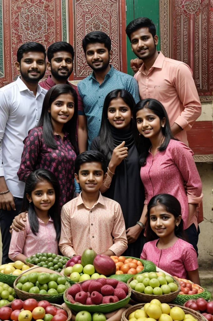 Eid mubarak Picture with Fruitfun group Jhenaidah text