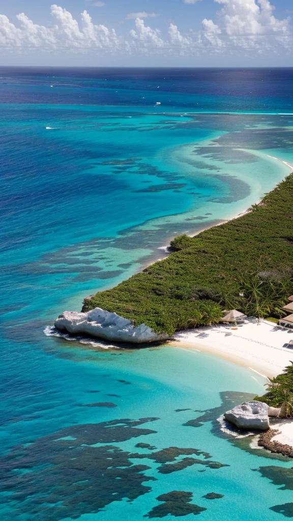 Caribbean Sea　Water&#39;s Edge　The waves come so close to your feet