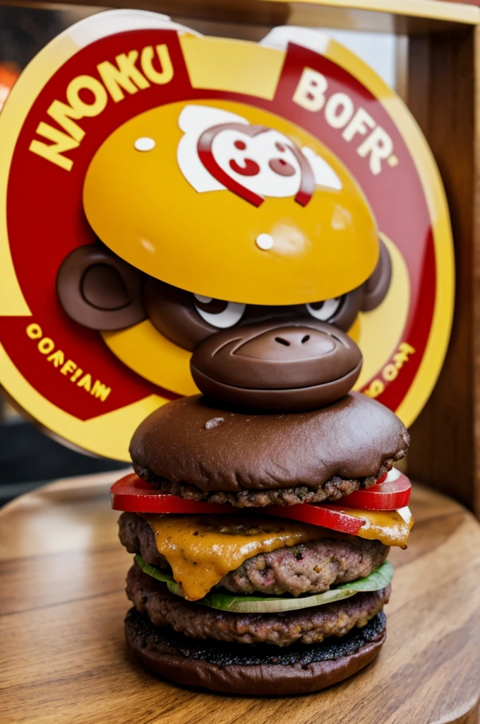 Monkey burger logo