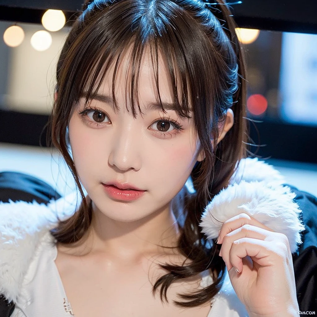 Only one person、Cabaret Dress、Ocean、white、Cabaret Club、ponytail