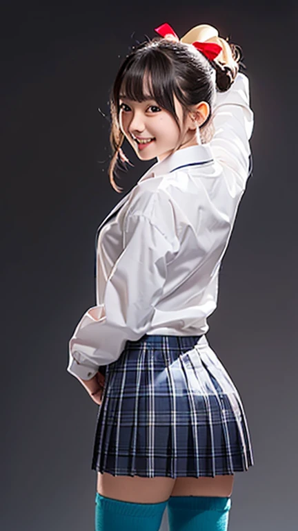 ((smile))、Confused、RAW Photos、(((The ultimate portrait masterpiece)))、((The cutest girl in the world:1.4))、1 girl、、Japanese、Cute Face、((Silky Hair))、(A high ponytail tied with a ribbon:1)、((Super huge breasts:1))、((Eyes that shine like jewels))、Glowing Skin、(young woman;A consisting of a transparent white shirt, Thin ribbon, blazer, Checkered pleated skirt.:1)、Winter clothes、(Uniforms made from high-quality fabrics:1.4)、(Mr.々The anus is widened in this pose:1.4),(Half of the back:1.3),(Wide open hole),(Sweaty Loli Girl:1.2),(Inserting a pervert's penis),(Pervert's penis about to be inserted),(Immediately after the molester's penis is inserted)
