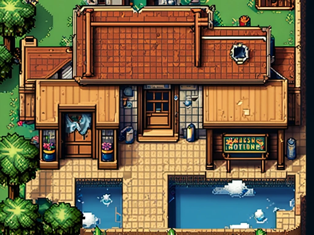masterpiece, [thin outline],
BREAK,
(((inside the hobby store))), indoor,
BREAK,
(RPG maker style top down view), pixel art