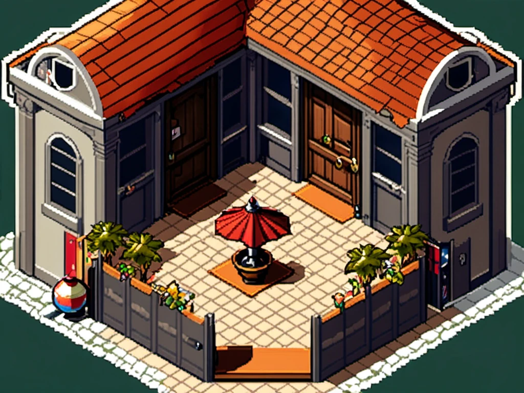 masterpiece, [thin outline],
BREAK,
(((((inside the toys shop))))), indoor,
BREAK,
(RPG maker style top down view), pixel art