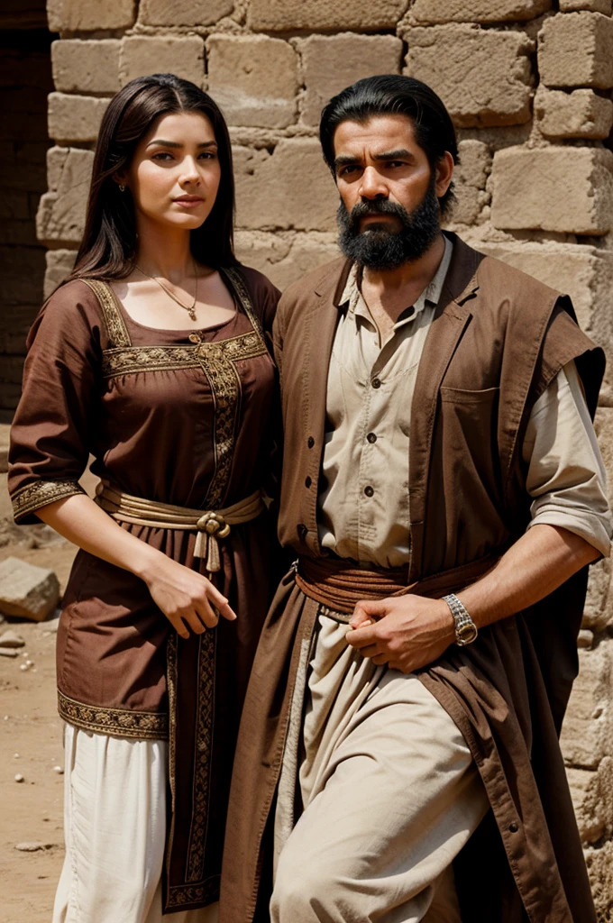 Abraham with sarah in 2500bc