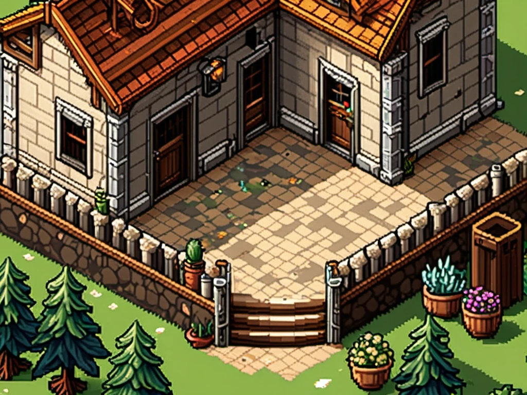 masterpiece, [thin outline],
BREAK,
inside the things shop, indoor,
BREAK,
(RPG maker style top down view), pixel art
