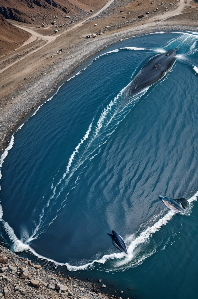 Blue whale in Ladakh