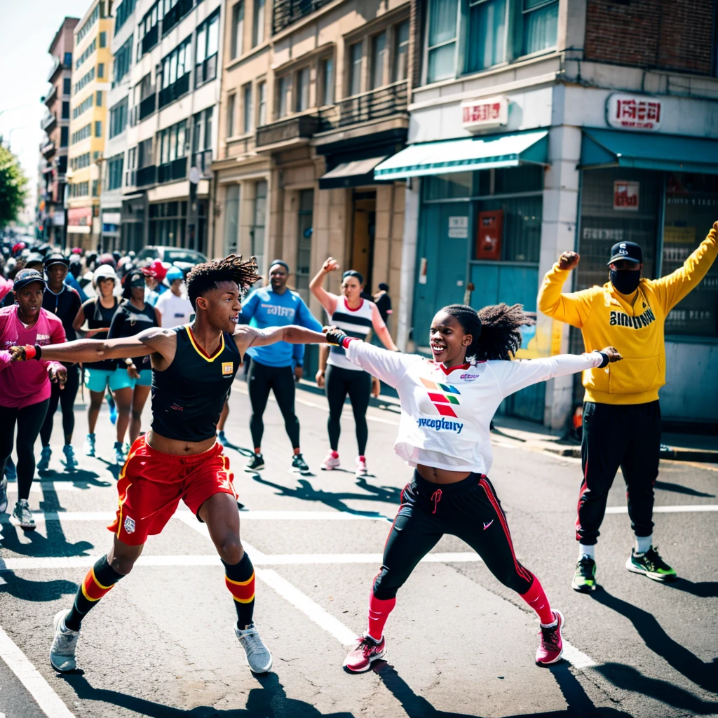 Street of the marginalized+sports+energy