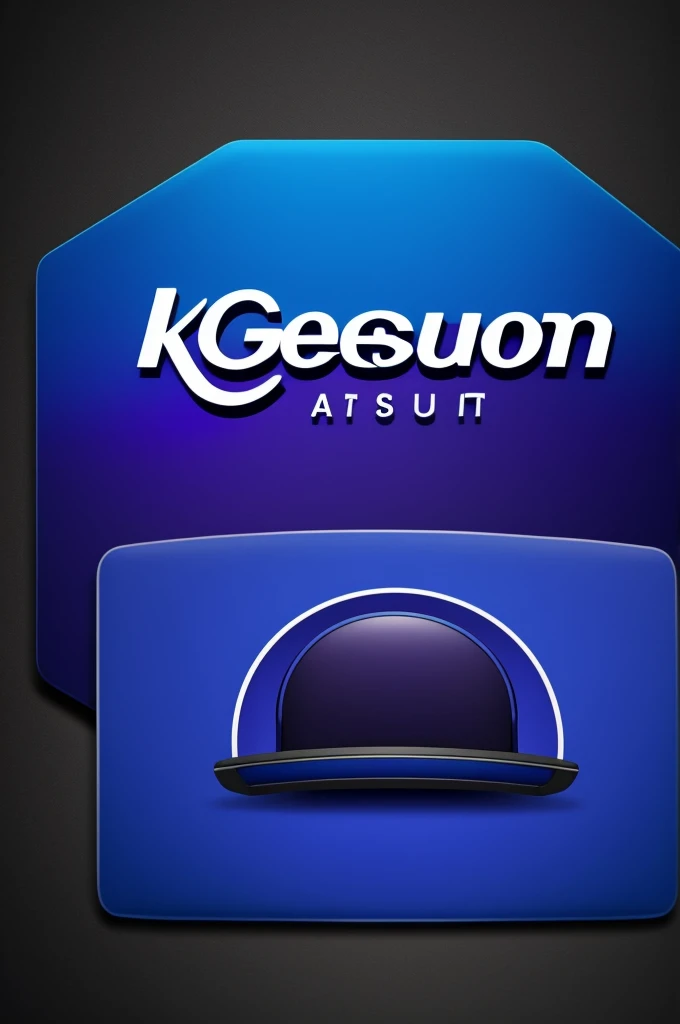 Generate logo for a phone store, laptop, Hearing aids, etc. donde lleve los colores azul oscuro y morado oscuro, but above all it bears the name “GERSON” take the name Gerson into account
