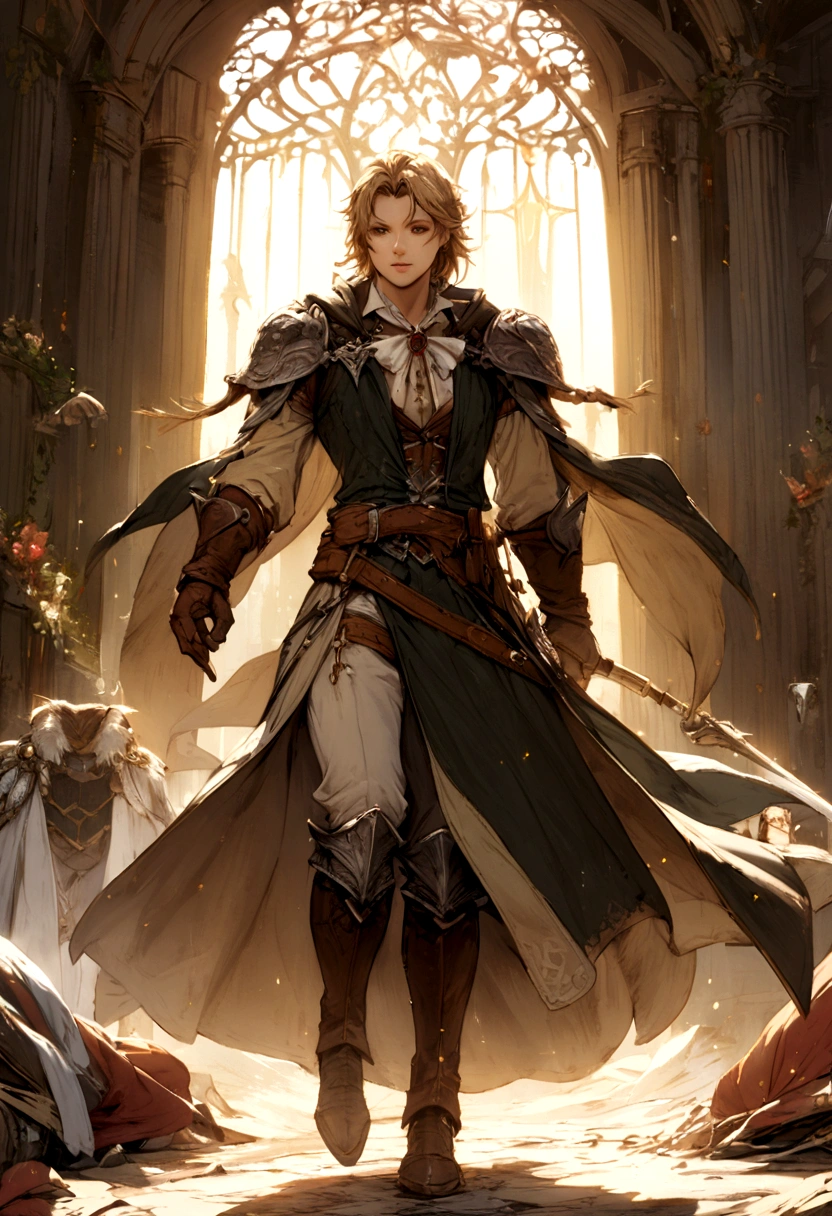 make a gift of fantasy world with 7 knight