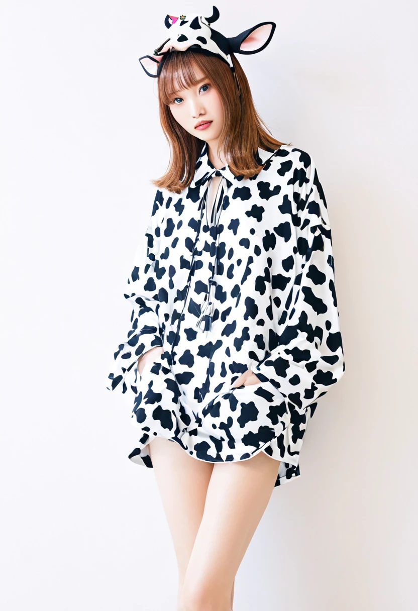 Gal fashion cow。