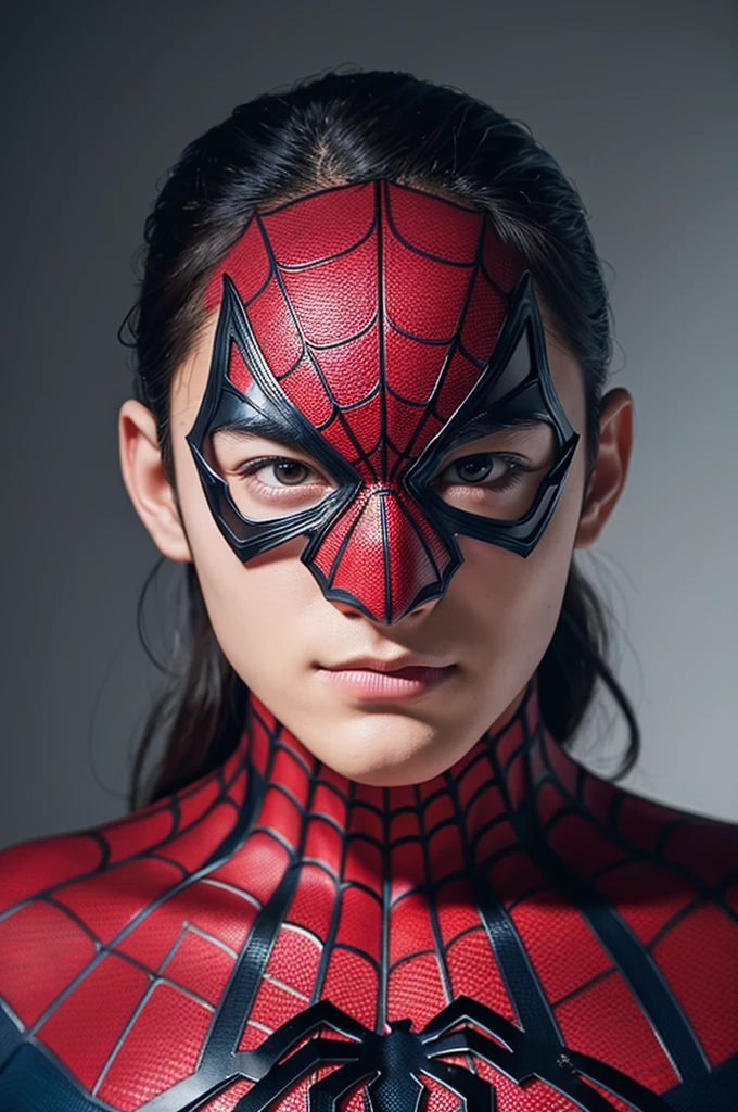 Spiderman Pictures, No mask, 20th Generation, good looking, Detailed face, looking at the camera, Portraiture, 8K Ultra HD, high quality
