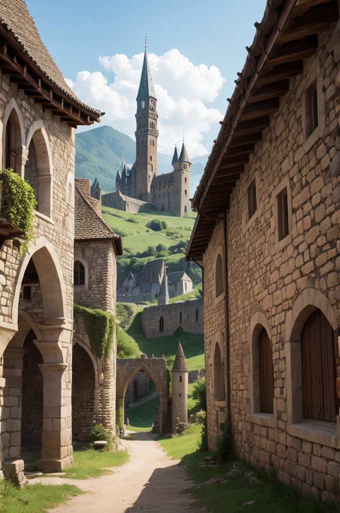 medieval scenery 