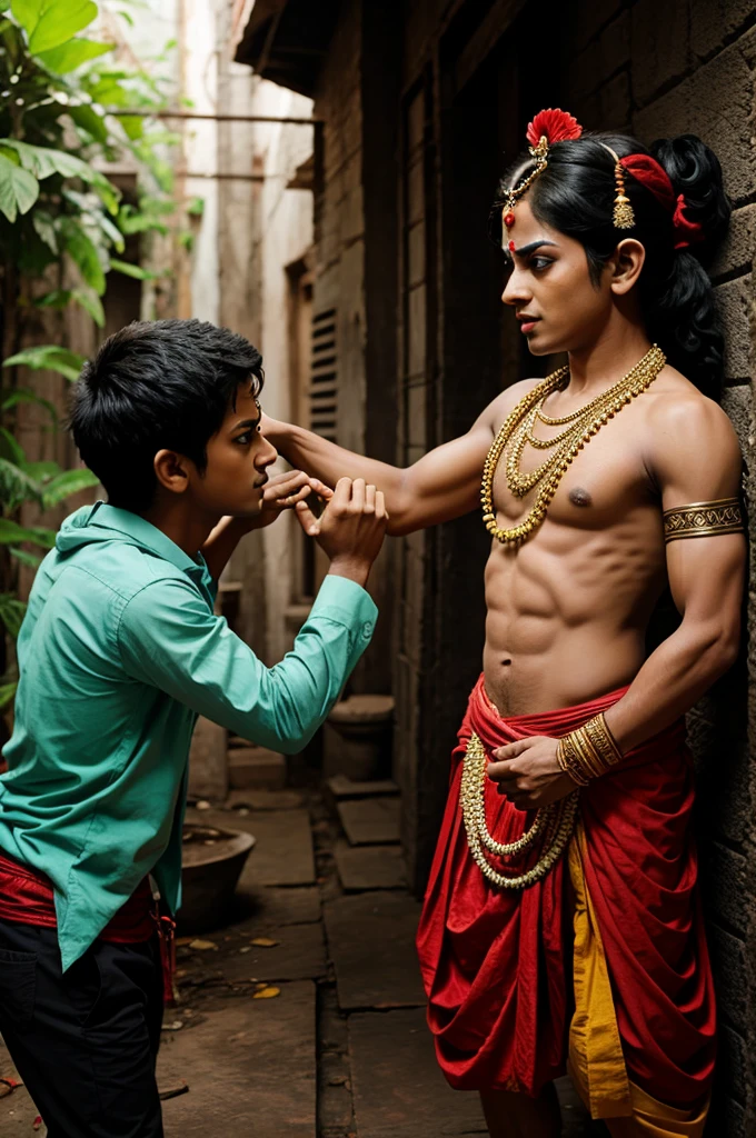 krishna fight with asura