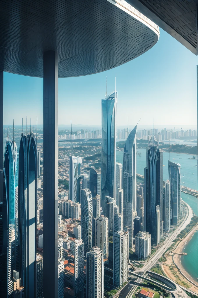 cidade futurista 