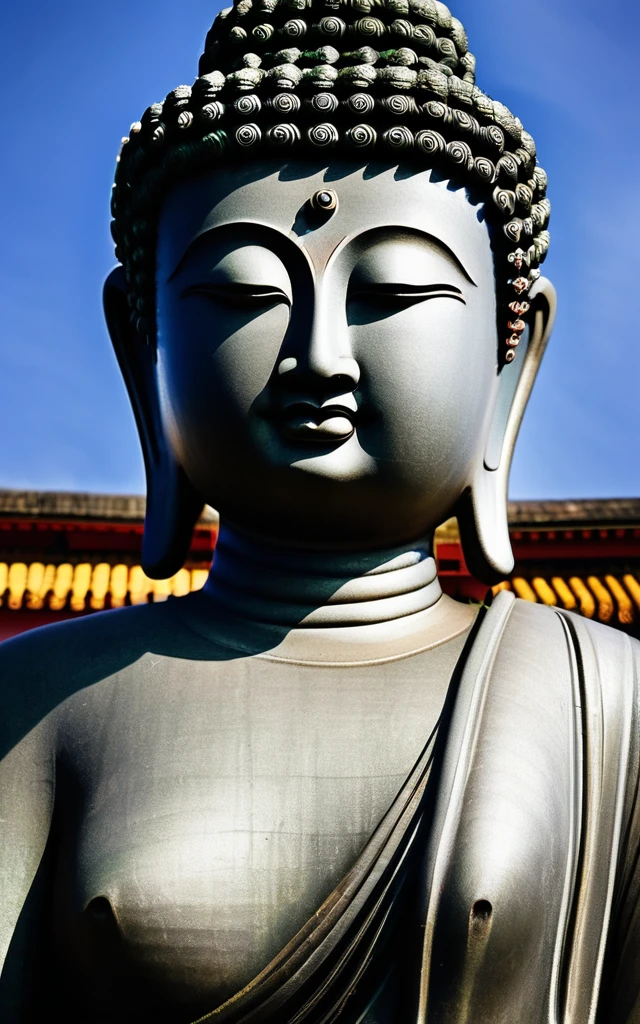 Beautiful Big Buddha、woman、Focus on the face、Upper Body、