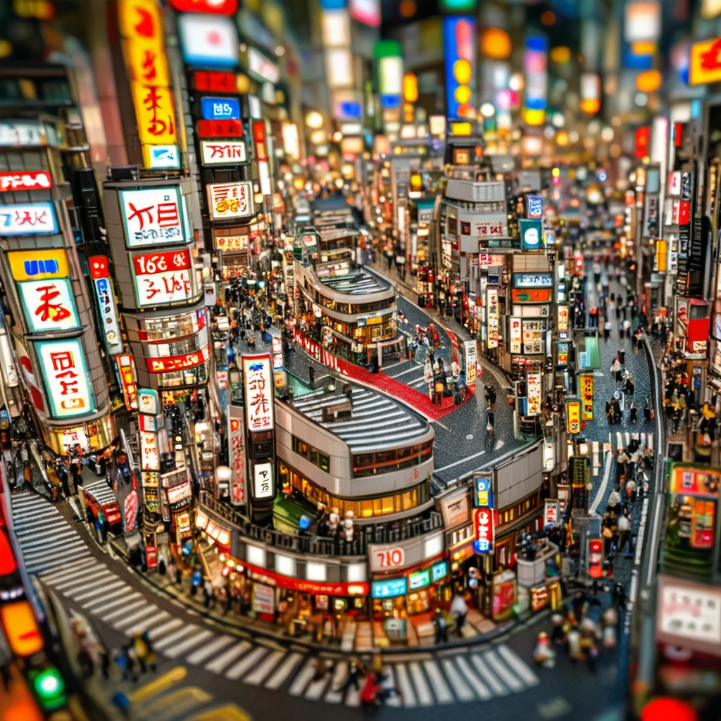 ((tilt-shift photography)),
((Tokyo Shibuya street)
((masterpiece, top quality, best quality),(ultra-detailed, absolutely resolution),((16k, high res)).