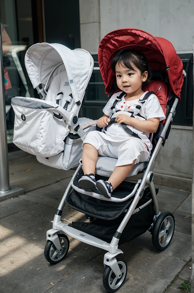 animasi stroller bayi