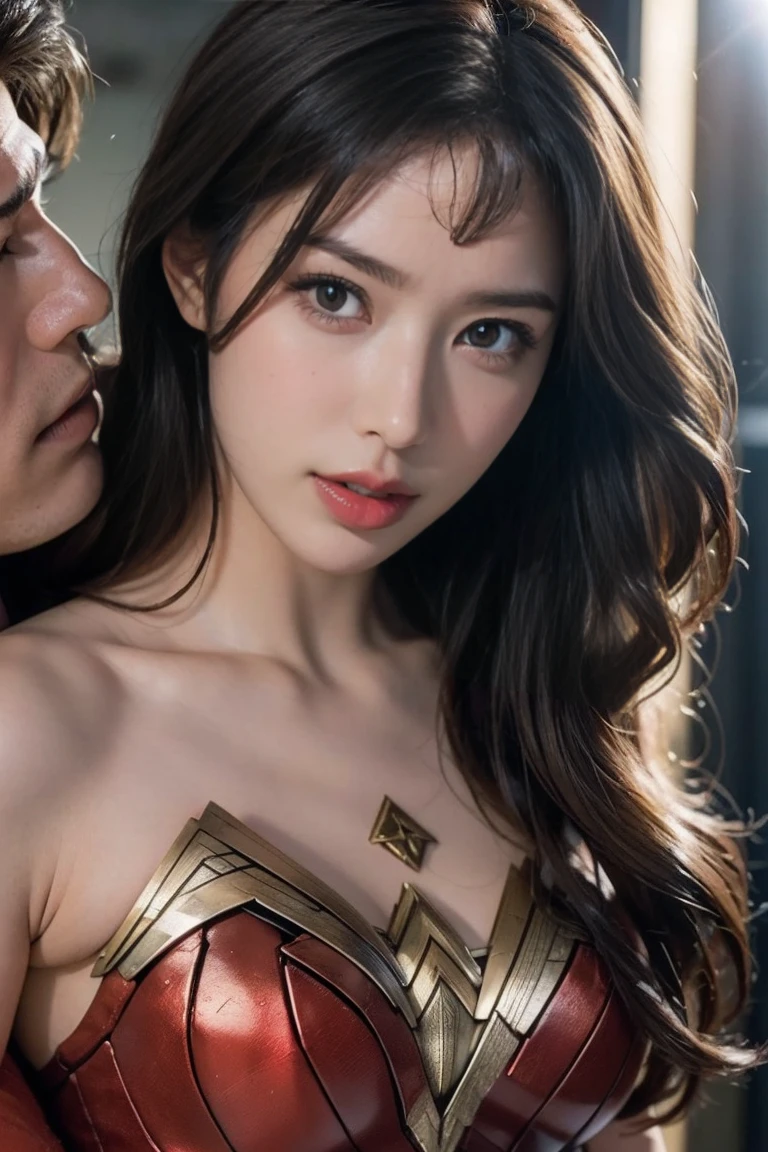 私はWonder Womanです、完璧なWonder Womanの衣装,押しdefeat,defeat,A man straddles me,Grabbed by the face、Hug from the front,I was hugged,be strangled to death,You can have it.,Men lick my face with their tongues,The guys lick my head with their tongues,Men lick my hair with their tongues,My body is licked by men,sleeping face,close ~ eye,Open your mouth,Tired face,Face of Suffering,Being slapped in the face,Getting punched in the face,Fighting with men,Fight with the men,Surrounded by men,,Caught between men,Being held back by men,Entanglement with males, Being attacked by a man,Brown Hair, masterpiece、beautiful girl、fine eye、puffy eye、highest quality, 超High resolution, (reality: 1.4), Cinema Lighting,so beautiful、Beautiful Skin、(超reality的な)、(High resolution)、(8k)、(Very detailed)、(美しくて立派なeye)、(Very detailed)、 Detailed face、Diagonal bangle hair、Brown Hair、20-year-old、Wonder Womanのコスプレ,Wonder Woman