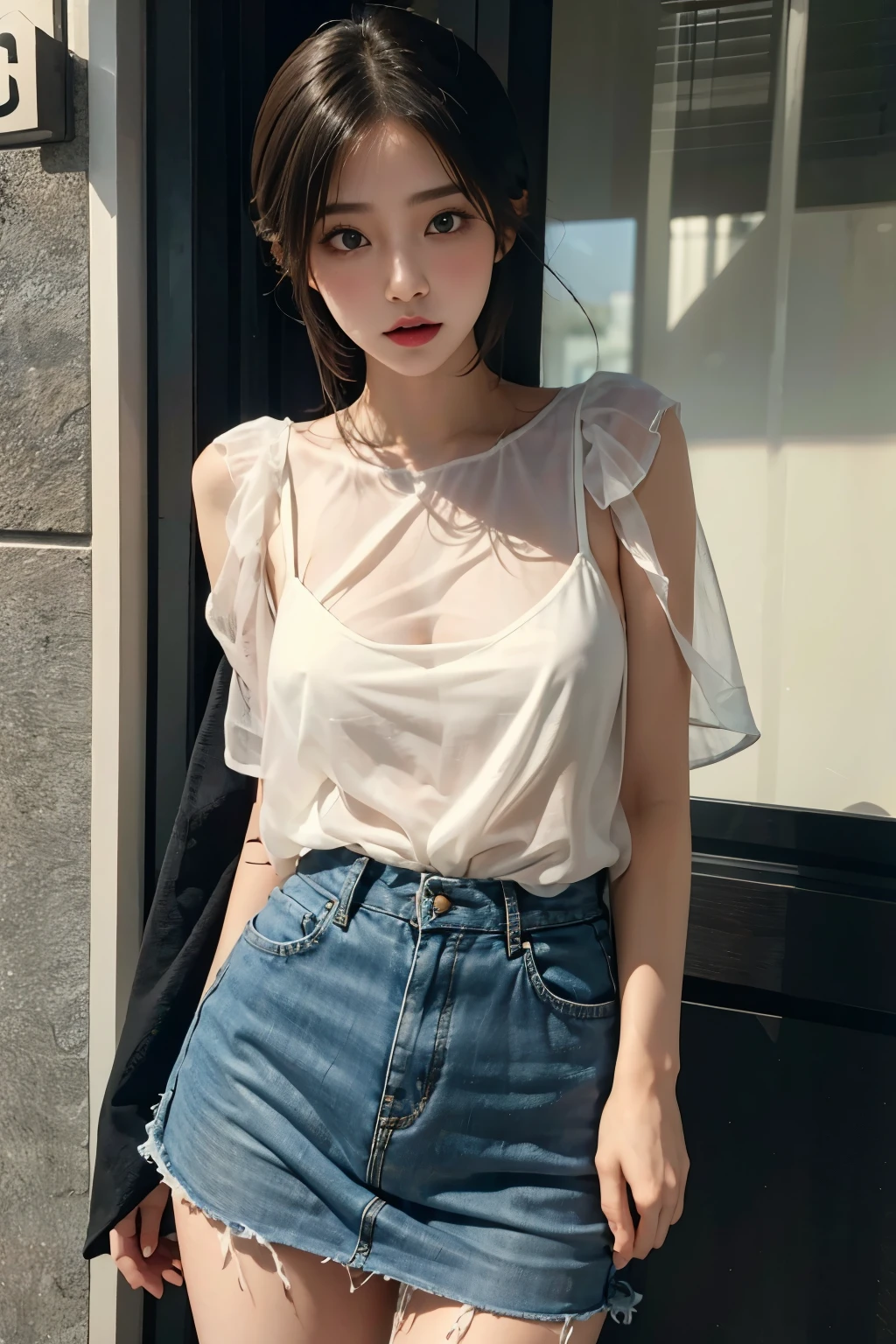 girl、、20 years old、see-through clothing、top quality