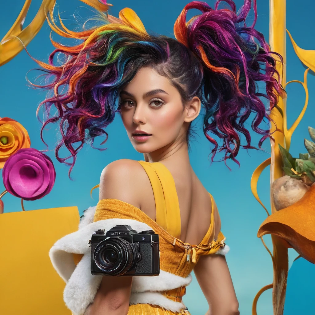 Create imaginative and amazing images demonstrating the style of ((Whorecore)), hyper realistic, 8k, vibrant colors, sharp crisp image,