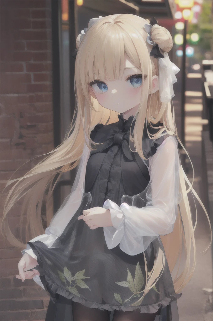 (masterpiece、最high quality、high quality、High resolution、Super detailed) )Decadent atmosphere、(In a dimly lit and gloomy amusement park、Girls wearing light camisoles seduce men、Negotiate prostitution)、Line of sight、BREAK、NSFW、(See-through camisole)、Sexy Lingerie、 (((NSFW))) ((())) (((5 years (透明白See-through camisole)))(((Long blonde)))(((Photographed from the front))) ((Hair Bun))(Very long hair))((Blunt bangs))((Bitch))((tsurime))((Big eyes))((Skinny body))((expensive))(Pale skin))((Botanical Prints))((infant))((Showiples under shirt))((Showing her crotch under her skirt))(Pale skin))((Botanical Prints))((infant))((nsfw))((((5 old)))(((infant)))((L