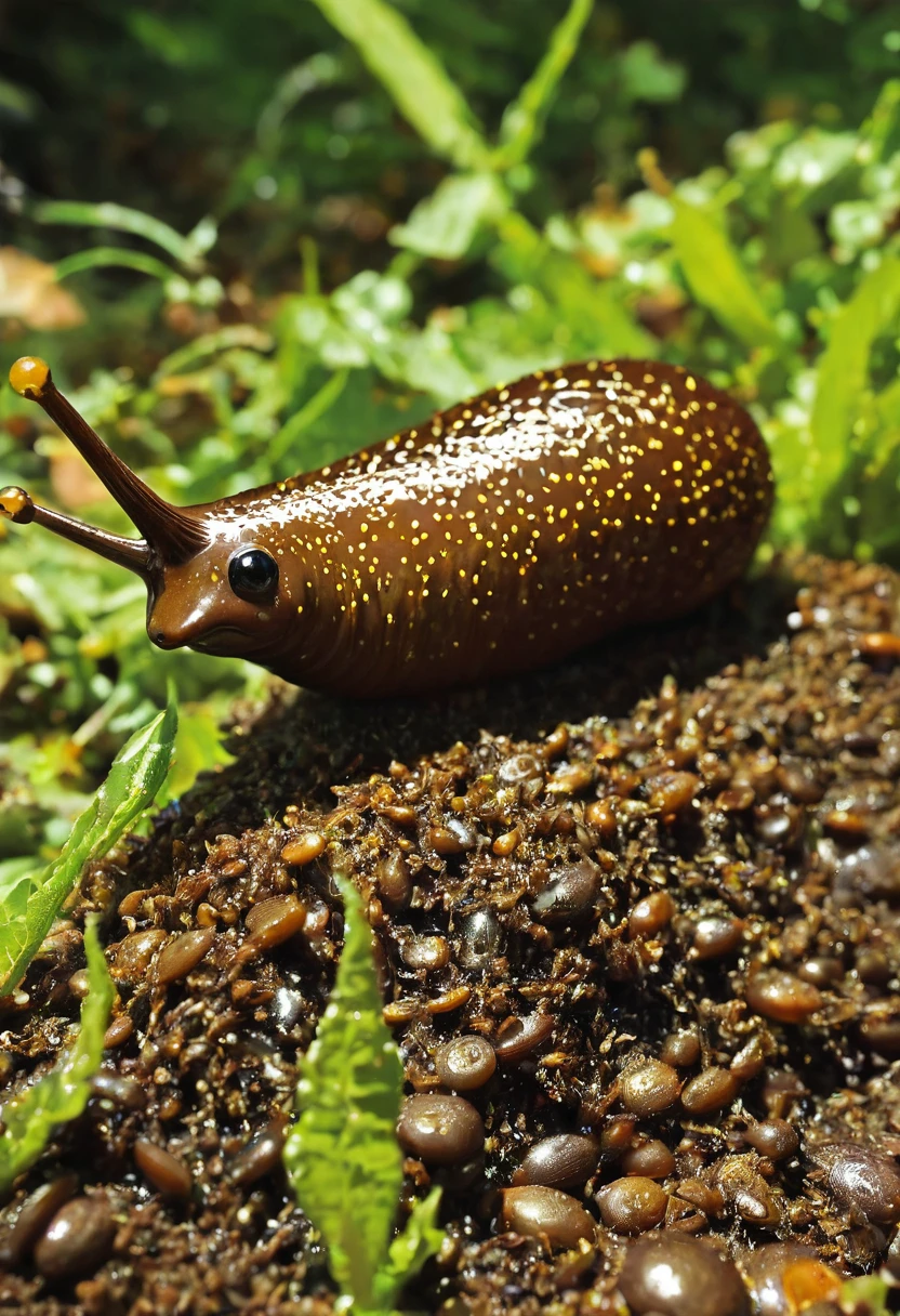 Slug Man, Sticky Slug Man, Nasty brown