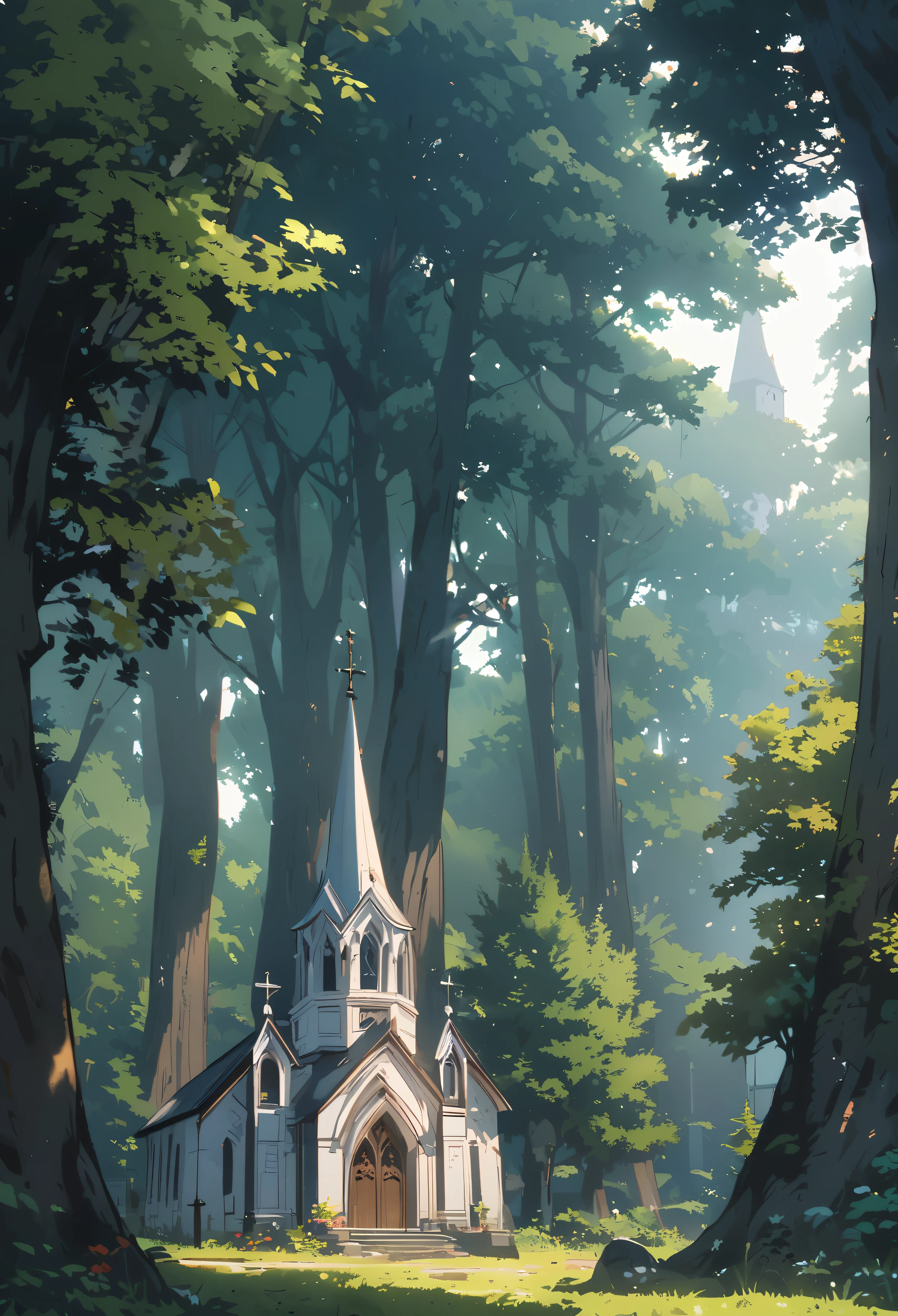 church in the forest