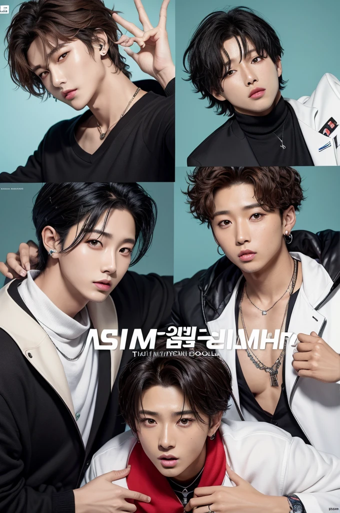 Na capa eu quero o Lee Minho e Han Jisung do grupo sul coreano stray kids, com um fundo escolar e o nome "Inimigos para amantes" in English 

