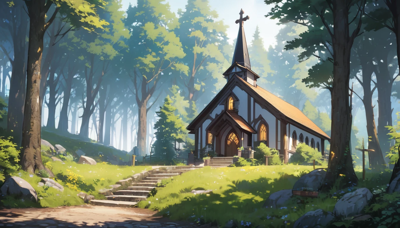 church in the forest