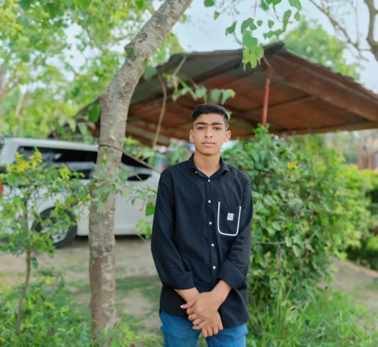 18 years old smart boy. 