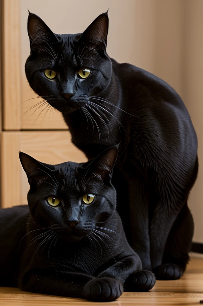 un gato negro